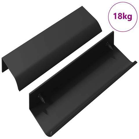 Manico 725 pcs Nero 120 x 39.6 x 17 mm Alluminio - Foto 1