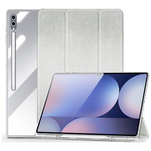 Cover per Galaxy Tab S10 Ultra - TPU+PC+Pelle /PU, Verde - Foto 1