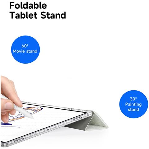 Cover per Galaxy Tab S10 Ultra - TPU+PC+Pelle /PU, Verde - Foto 4
