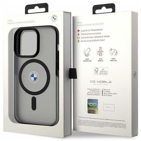 Custodia Magnetica Nera Bmw Per Iphone 14 Pro - Foto 6