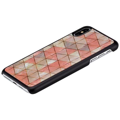 Custodia Per Iphone Xs Max, Nera Con Motivo A Diamante - Foto 1