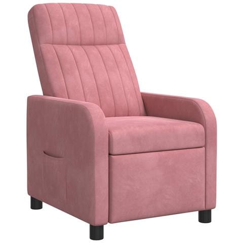 Poltrona reclinabile Rosa Velluto (V) - Foto 1