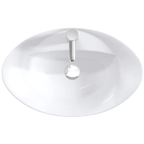 Set di mobili per il bagno Bianco Lucido Legno ingegnerizzato - Foto 2