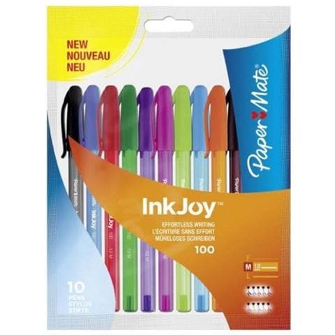 conf. 10 Inkjoy 100 Papermate cappuccio S0957191  - Foto 1