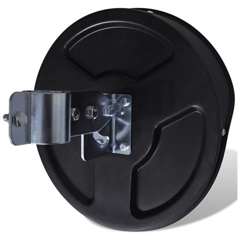 Specchio Per Il Traffico Convesso Nero Plastica Pc Esterni 30 Cm - Foto 2