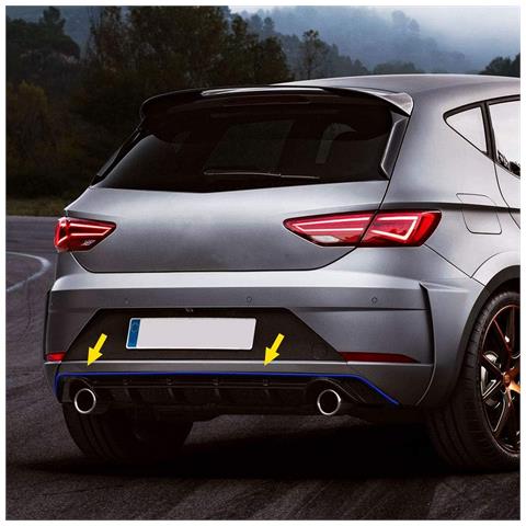 Profilo Adesivo Racing per Auto, Blu, Rotolo 5 mt - Foto 5