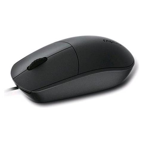 N100 Black Wired Mouse - Foto 3