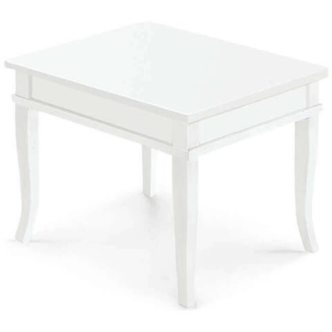 Dominick - Tavolino Bacheca In Legno Massello Piano In Legno 60 X 60 - Foto 1