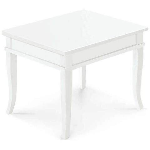 Dominick - Tavolino Bacheca In Legno Massello Piano In Legno 60 X 60 - Foto 2