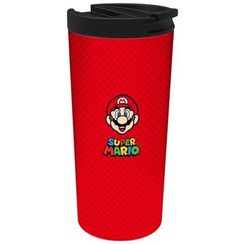 Mug Isotherme En Acier Inoxidable Mario - Rouge - 425ml - Foto 1