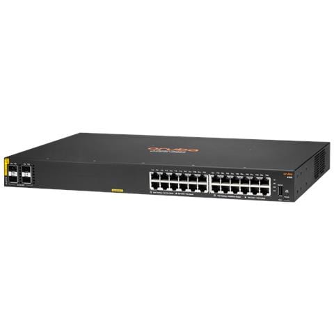 Aruba Networking CX 6100 24G Class4 PoE 4SFP+ 370W Gestito L3 Gigabit Ethernet (10/100/1000) Supporto Power over Ethernet (PoE) 1U Nero - Foto 3