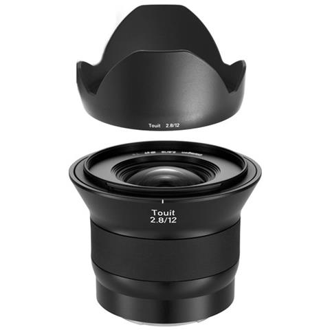 Touit 2.8/12 E, SLR, 11/8, Super ampio, Nero, 6,5 cm, 8,1 cm - Foto 1