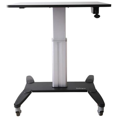 " Workstation mobile (seduto / in piedi) - Regolabile in Altezza con superficie di lavoro da 31,5""" - Foto 2