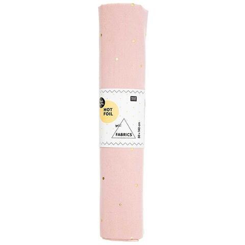 Pois Dorati In Tela Rosa 140x50cm - Foto 1