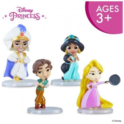 Figura Da Collezione Princess Comics Ragazze 5 Cm 4 Pezzi - Foto 2