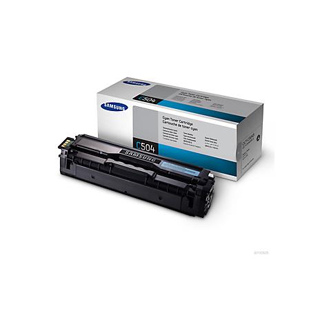 CLT-C504S Cartuccia Toner Originale Ciano per CLP-415 / CLX-4195 Capacità 1800 Pagine - Foto 1