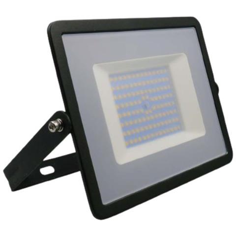 Faro Proiettore Led E-series G2 Smd 100w Ultraslim Nero Ip65 - V-tac - Foto 1