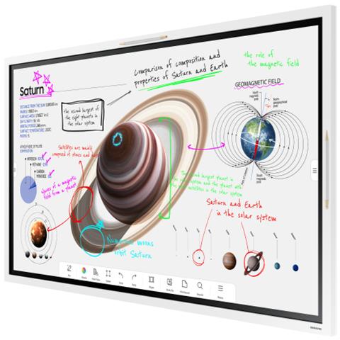 Lavagna Interattiva 55" LED VA Touch Flip Pro WM55B 3840x2160 4K Ultra HD - Foto 2