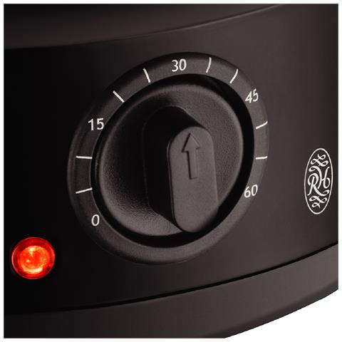 26530-56 pentola a vapore 3 cestello /i Libera installazione 400 W Nero, Translucent - Foto 2