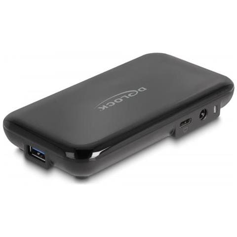 64209 Hub Di Interfaccia Usb 3.2 Gen 2 (3.1 Gen 2) Type-c 10000 Mbit /s Nero - Foto 1