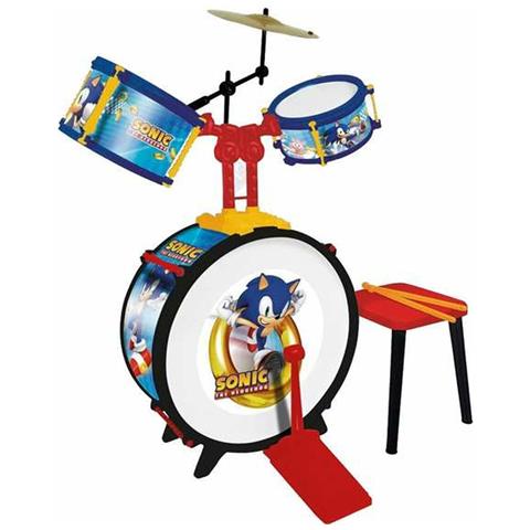 Batteria Musicale Sonic Per Bambini - Foto 1