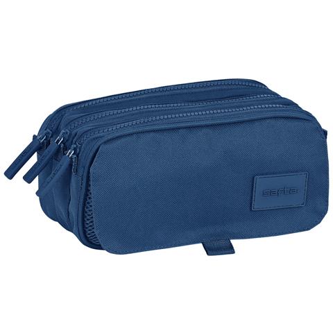 Portaoggetti Triplo Safta 21,5 X 10 X 8 Cm Blu Marino - Foto 1