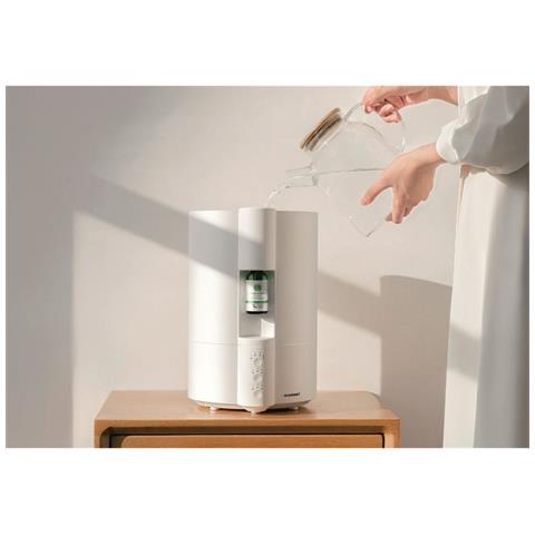 Umidificatore d'Aria con Nebulizzatore di Aromi AHA501 con Capacità 4 Litri Potenza 24 W Colore Bianco - Foto 7