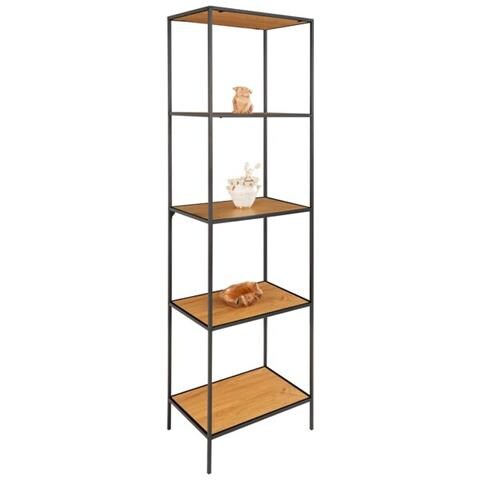 Libreria Vita - Marrone - Metallo - 36x51x170 Cm - Foto 1