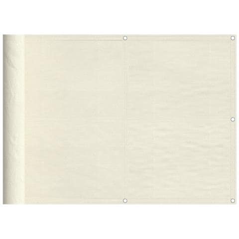 Paravento Da Balcone Crema 75x800 Cm 100% Poliestere Oxford - Foto 2
