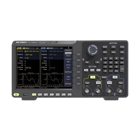 Fg-30802t Funktionsgenerator Netzbetrieben 1 Hz - 80 Mhz 2-kanal Arbitrr, Rauschen, Puls, Rechteck, Sinus, Dreieck (fg-30802t) - Foto 1