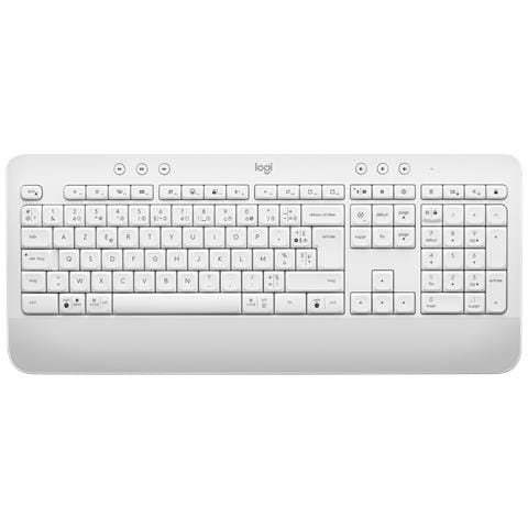Signature K650 tastiera Ufficio Bluetooth AZERTY Francese Bianco - Foto 1
