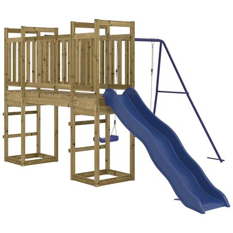 Set Da Gioco Da Esterno In Legno Di Pino Impregnato - Foto 2