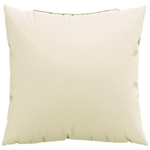Cuscini Per Divano 4 Pz Crema 60x60 Cm In Tessuto - Foto 3