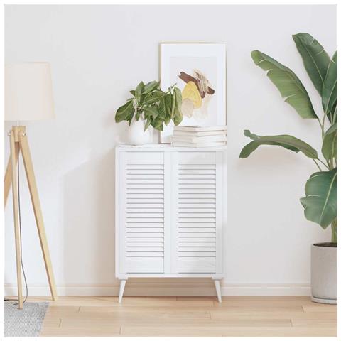 Ante A Lamelle 2 Pz Bianche 69x29,5 Cm - Foto 1