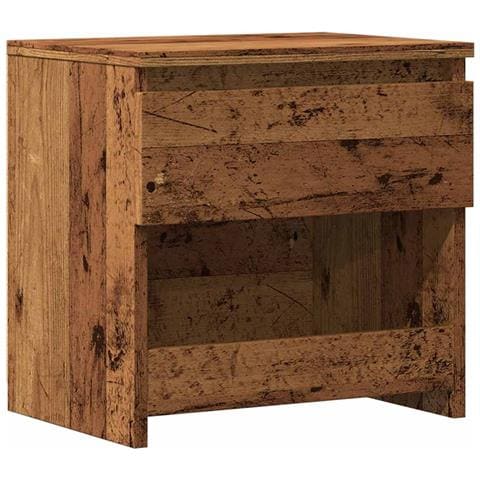 Comodino Legno Antico 40x30x39 Cm In Legno Multistrato - Foto 2