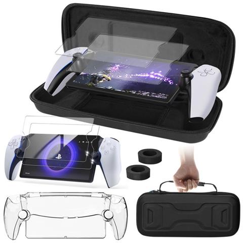 Kit Custodia Per Console Di Gioco Nera Per Ps5 Streaming Handheld - Foto 1