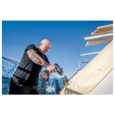 BS 18 LTX BL Q I 2000 Giri /min Senza chiave 1,7 kg Nero, Verde - Foto 4