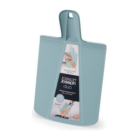 Tagliere Pieghevole Duo Blu Per Cucina Antiscivolo Design Compatto Resistente Facile Da Riporre Superficie Durevole Ideale Per Spazi Ridotti - Foto 1