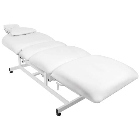 Letto elettrico da massaggio 693a 1 potenza bianco - Foto 2