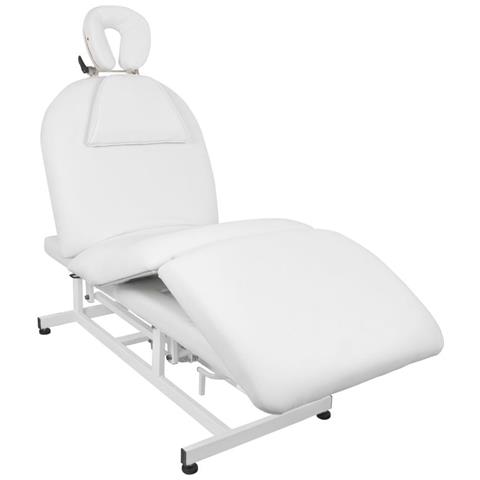 Letto elettrico da massaggio 693a 1 potenza bianco - Foto 4