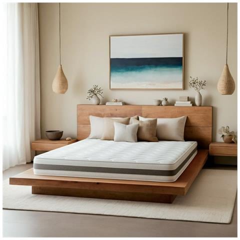 Materasso Singolo 90x200 Waterfoam Termosensibile | Alta Rigidità, Traspirante E Anallergico | Comfort Stabile E Sostegno Ergonomico | Pratico Imballaggio Sottovuoto - Foto 7