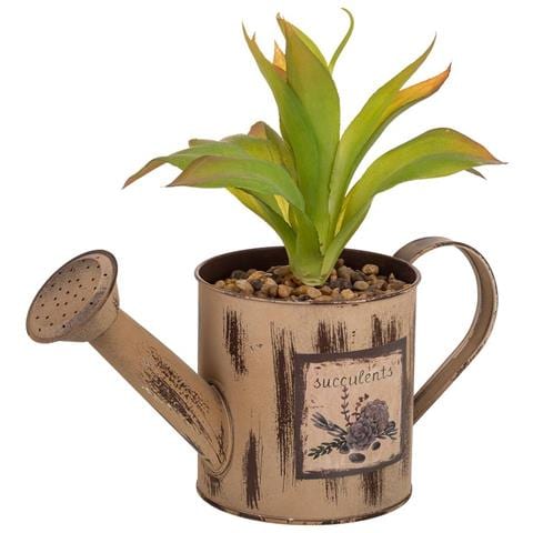 Vaso Con Pianta Artificiale 26,5x11,5x24h - Foto 1