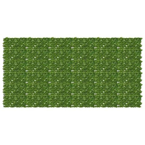 Schermo per balcone con foglie Verde e Giallo 300 x 150 cm - Foto 1