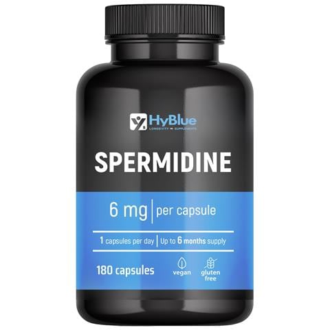 Spermidina 6 mg 180 Capsule | Estratto Puro da Germe di Grano per Autofagia e Rinnovo Cellulare | Supporto alla Longevità e al Sistema Immunitario | 100% Vegano, Senza Lattosio | Scorta 6 Mesi - Foto 4