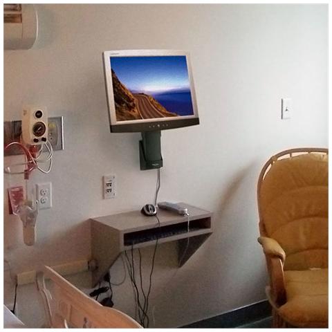 Montaggio a parete Neo-Flex Lift (nero) per LCD inf. ai 20". Reg. vert. fino a 13cm - Foto 4