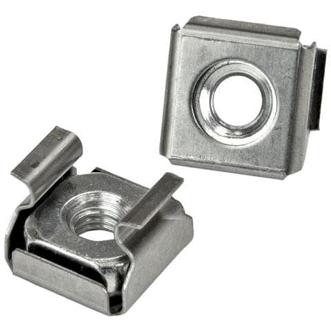 Confezione da 100 viti di fissaggio M5 e dadi ingabbiati per armadi server rack - Foto 3