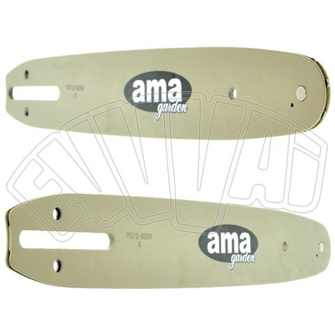 Barra 12"" - 300 Mm - Passo 3/8"" Ricambio Per Motosega Moto Sega Da Potatura - Foto 2