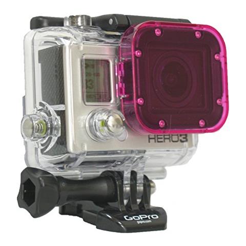 Polar Cube Filter Pfilt Magenta Per Filmare Nell'acqua Verde Per Gopro Hero3 - Foto 1