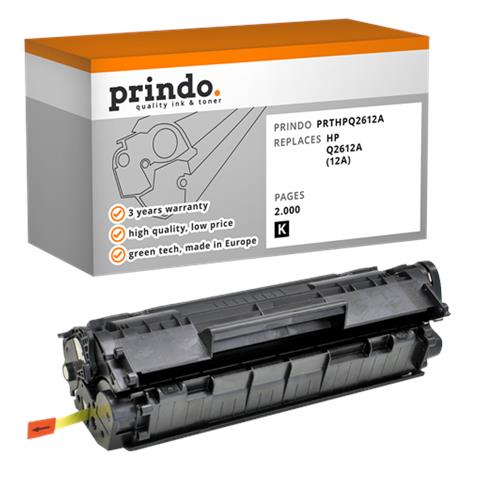 Toner Nero Prthpq2612a Wwk20063 ~2000 Pagine Alternativa Per Hp Q2612a (12a)  - Foto 1