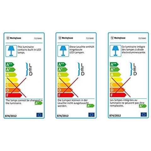 Josef 40 W, Nichel Spazzolato, 122 Cm - Foto 3